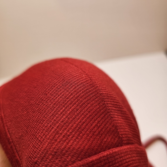 Custom handmade red stretch knit spaghetti straps cropped top size S US - Picture 7 of 8